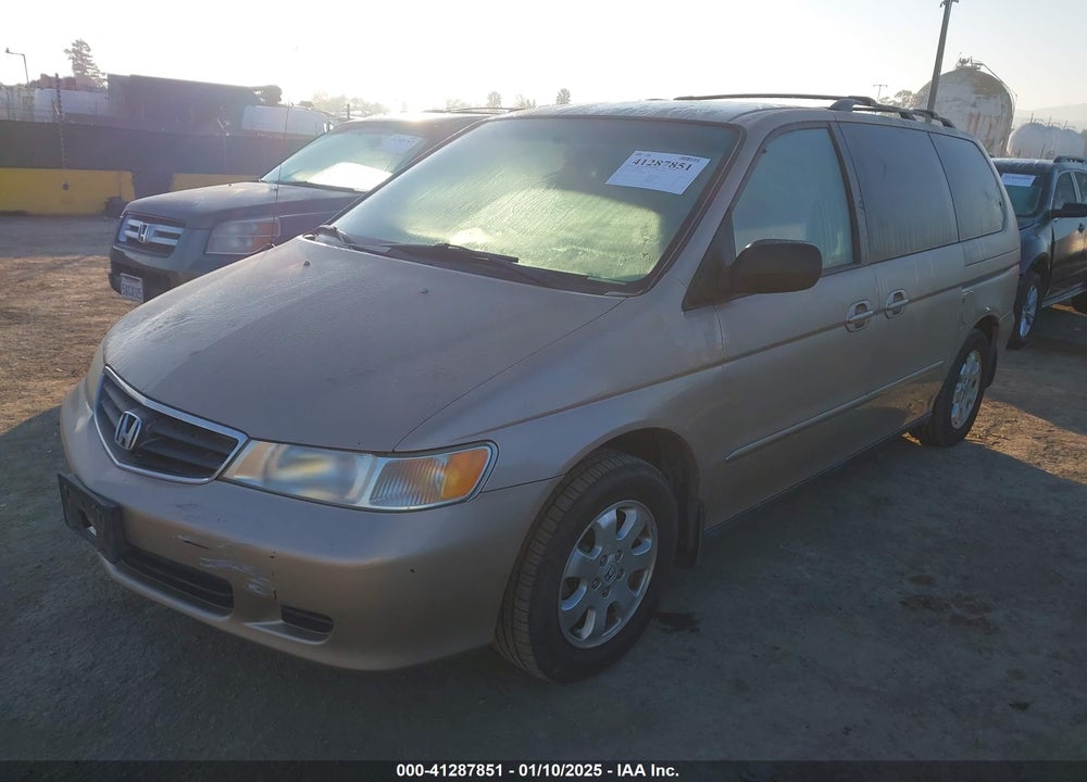 2002 HONDA ODYSSEY EX-L VIN: 2HKRL18962H563423
