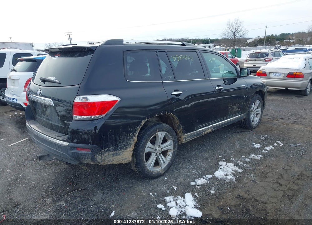 2012 TOYOTA HIGHLANDER LIMITED V6 VIN: 5TDDK3EH5CS140445