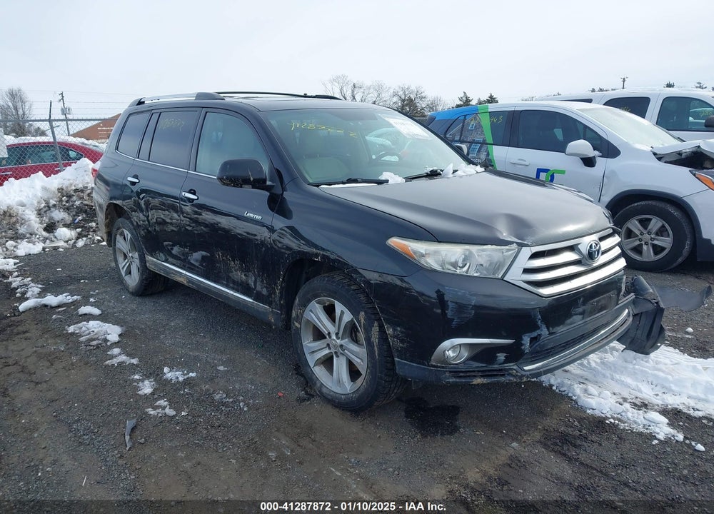 2012 TOYOTA HIGHLANDER LIMITED V6 VIN: 5TDDK3EH5CS140445