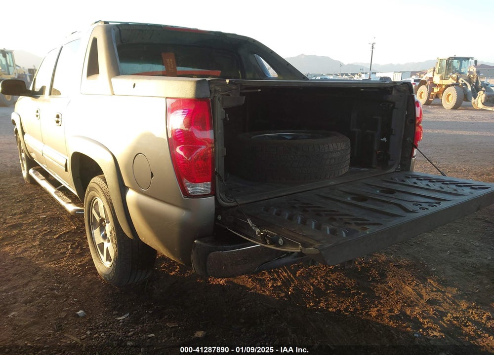 2003 CHEVROLET AVALANCHE 1500 VIN: 3GNEC13T83G279598