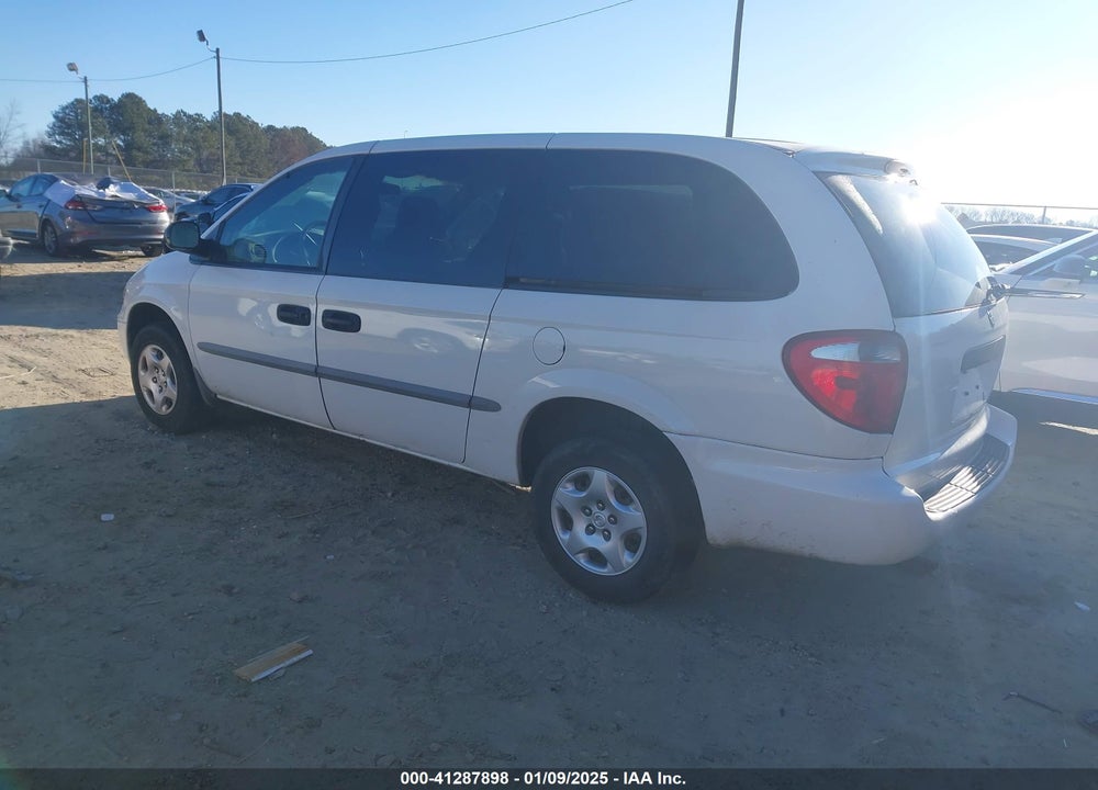2001 DODGE GRAND CARAVAN SE VIN: 1B4GP24301B257172