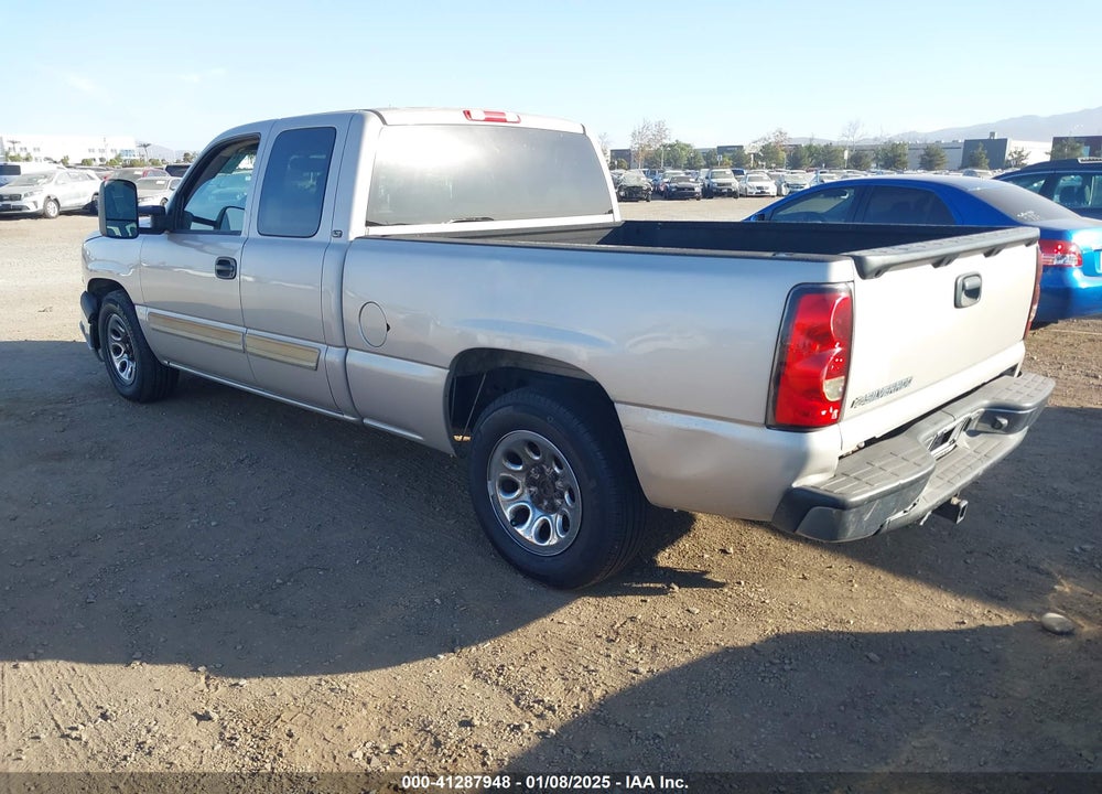 2007 CHEVROLET SILVERADO 1500 CLASSIC LT2 VIN: 1GCEC19Z17Z186030