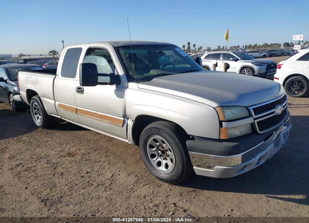 2007 CHEVROLET SILVERADO 1500 CLASSIC LT2 VIN: 1GCEC19Z17Z186030
