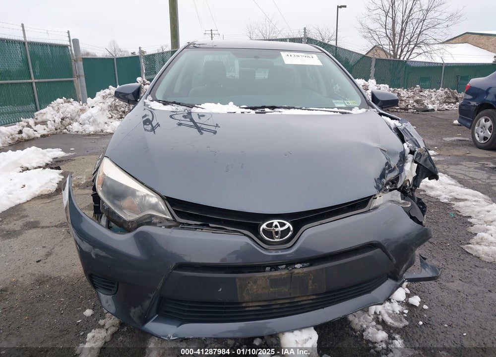 2014 TOYOTA COROLLA LE VIN: 2T1BURHE5EC086906