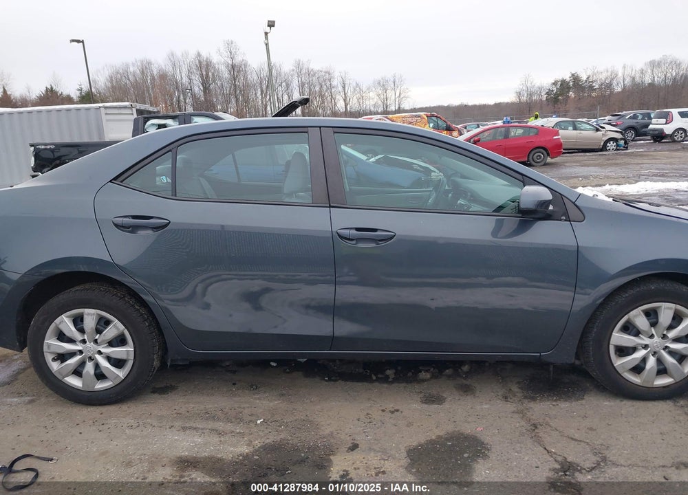 2014 TOYOTA COROLLA LE VIN: 2T1BURHE5EC086906