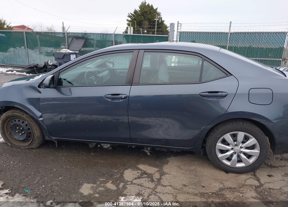 2014 TOYOTA COROLLA LE VIN: 2T1BURHE5EC086906