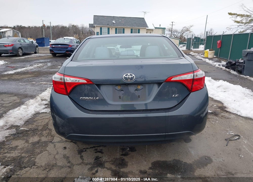 2014 TOYOTA COROLLA LE VIN: 2T1BURHE5EC086906