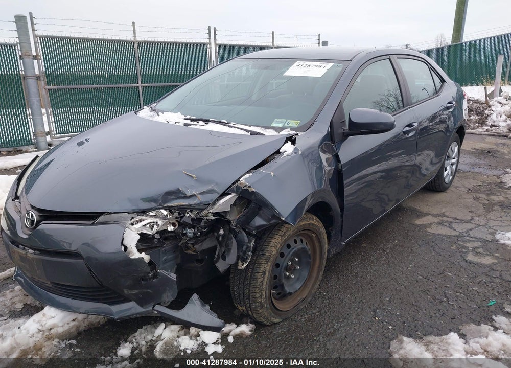 2014 TOYOTA COROLLA LE VIN: 2T1BURHE5EC086906