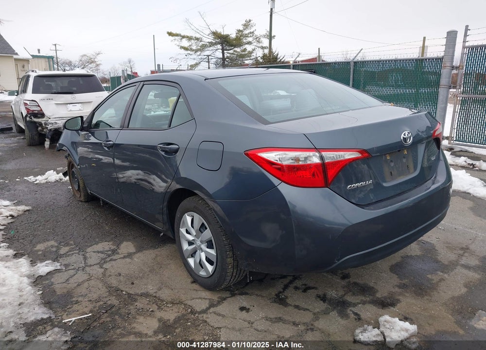 2014 TOYOTA COROLLA LE VIN: 2T1BURHE5EC086906