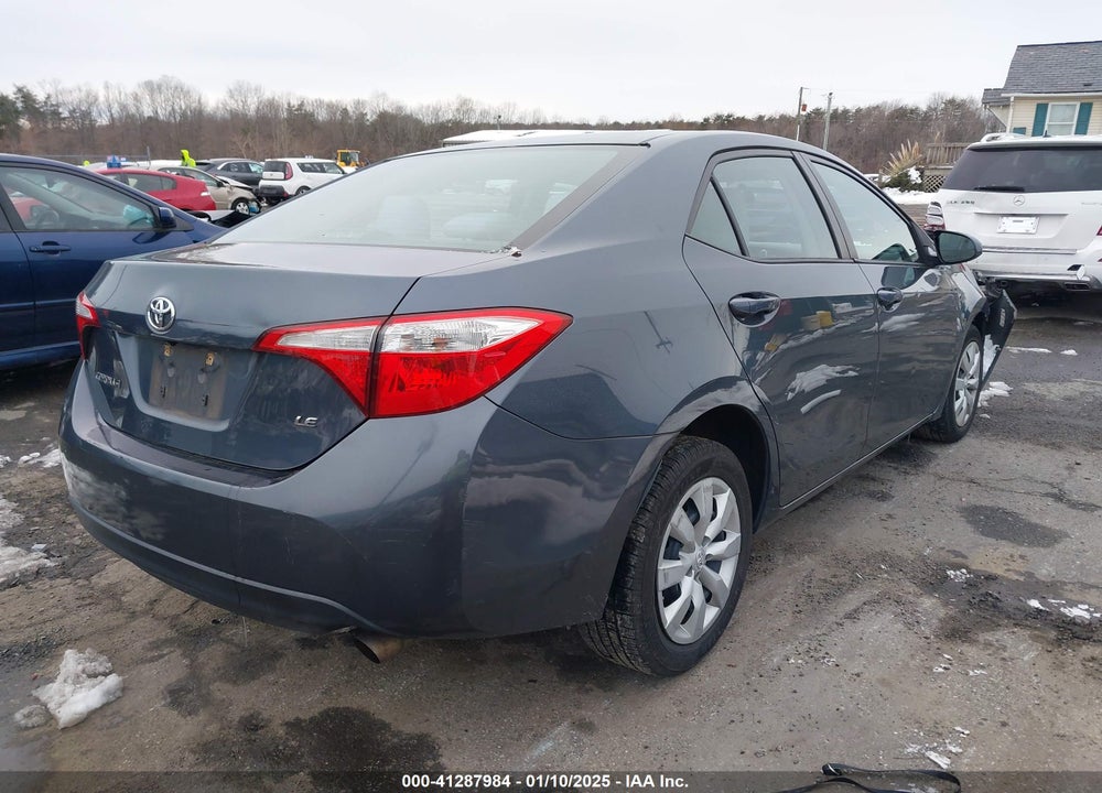 2014 TOYOTA COROLLA LE VIN: 2T1BURHE5EC086906