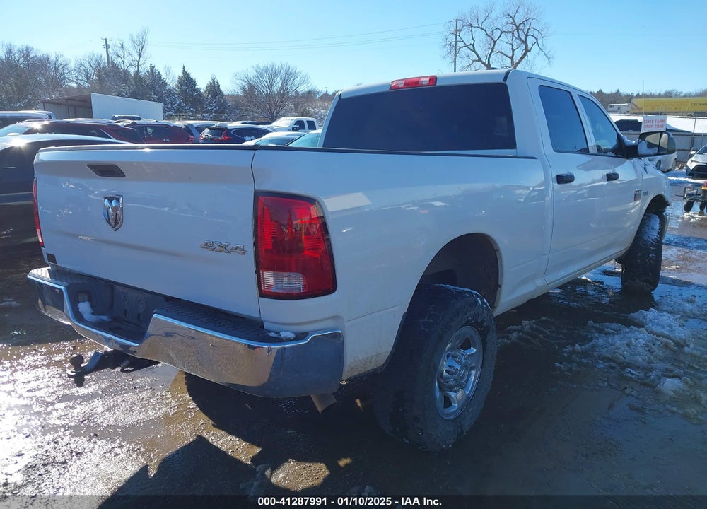 2012 DODGE RAM 2500 VIN: 3C6TD5CT2CG272593