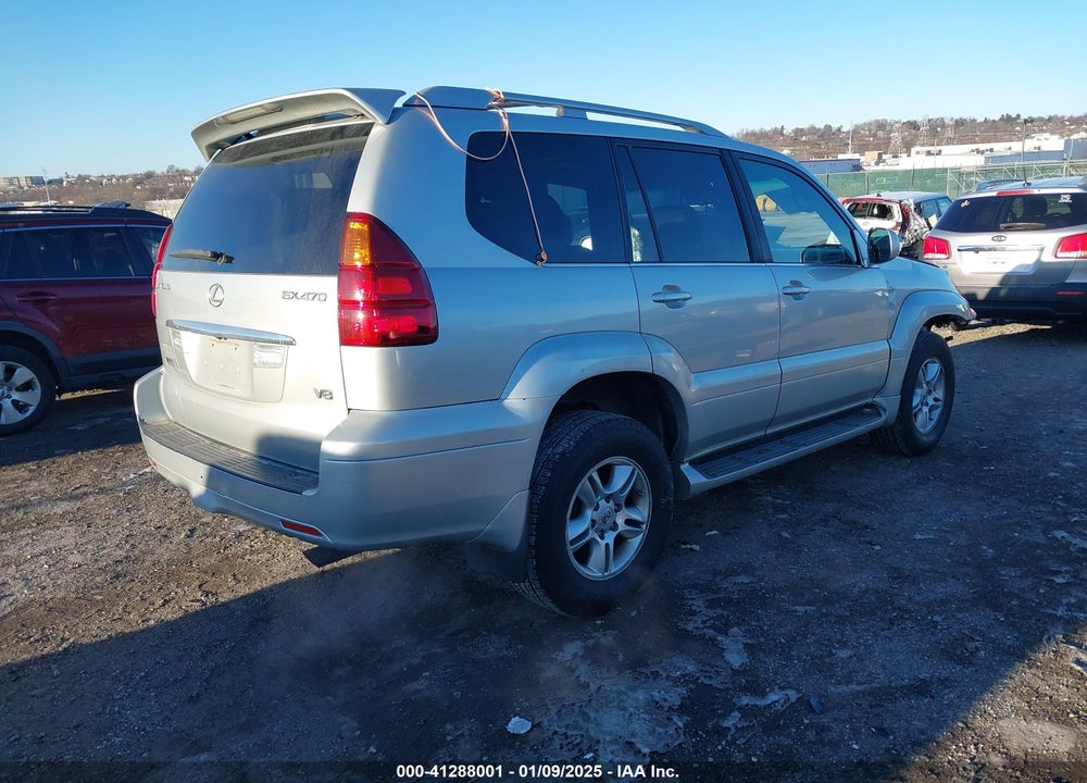 2004 LEXUS GX 470 VIN: JTJBT20X540062957