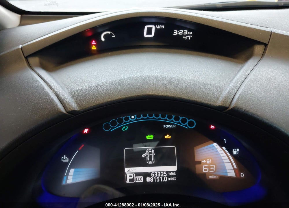2016 NISSAN LEAF VIN: 1N4BZ0CP2GC310818