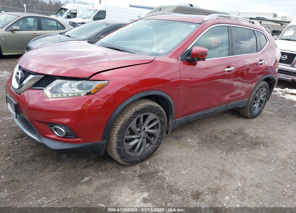 2016 NISSAN ROGUE SL VIN: 5N1AT2MVXGC844404