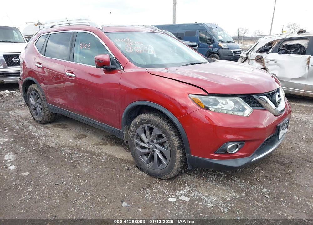 2016 NISSAN ROGUE SL VIN: 5N1AT2MVXGC844404