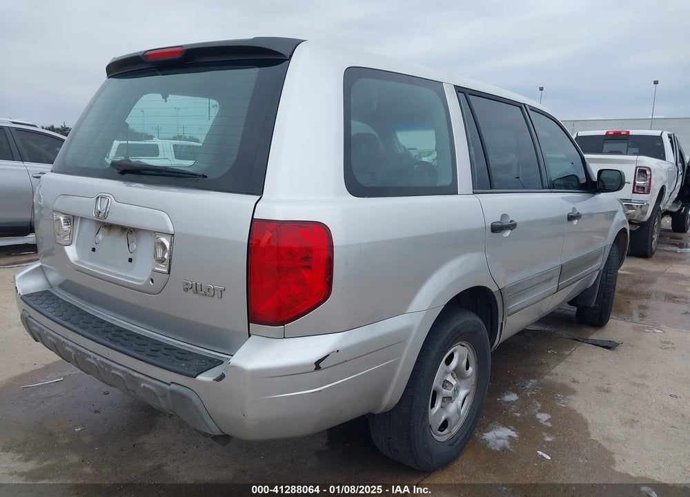 2005 HONDA PILOT LX VIN: 2HKYF18135H567124