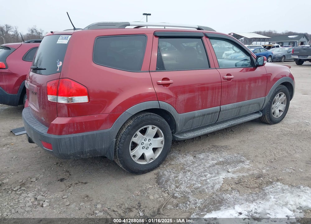 2009 KIA BORREGO EX V6 VIN: KNDJJ741895023913