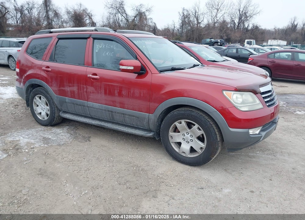 2009 KIA BORREGO EX V6 VIN: KNDJJ741895023913