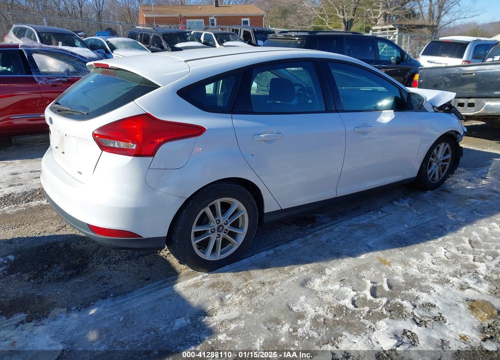 2018 FORD FOCUS VIN: 1FADP3K27JL251455