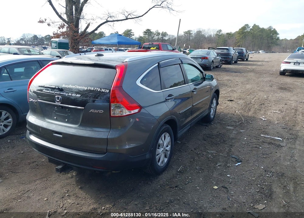 2014 HONDA CR-V EX-L VIN: 5J6RM4H7XEL010460