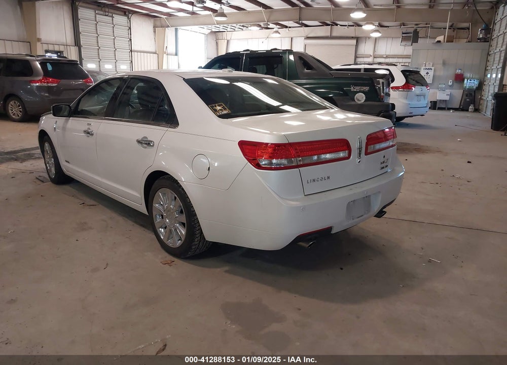 2012 LINCOLN MKZ HYBRID VIN: 3LNDL2L38CR825066
