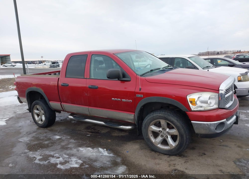 2007 DODGE RAM 1500 SLT/TRX4 OFF ROAD/SPORT VIN: 1D7HU18237S252462