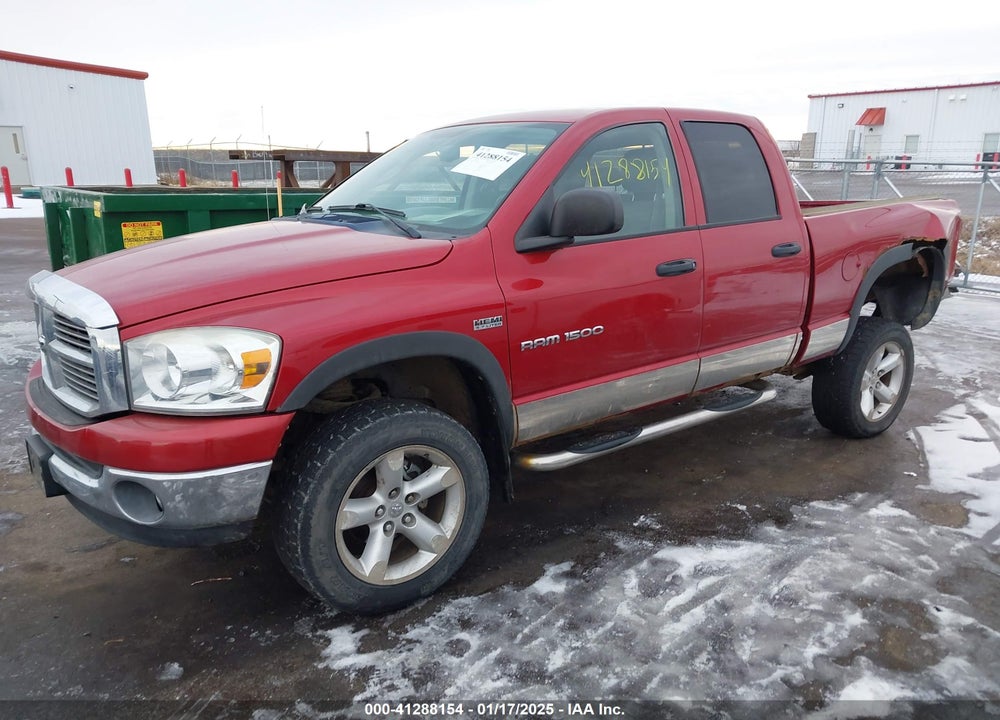 2007 DODGE RAM 1500 SLT/TRX4 OFF ROAD/SPORT VIN: 1D7HU18237S252462