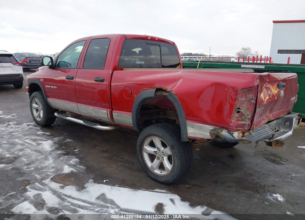 2007 DODGE RAM 1500 SLT/TRX4 OFF ROAD/SPORT VIN: 1D7HU18237S252462