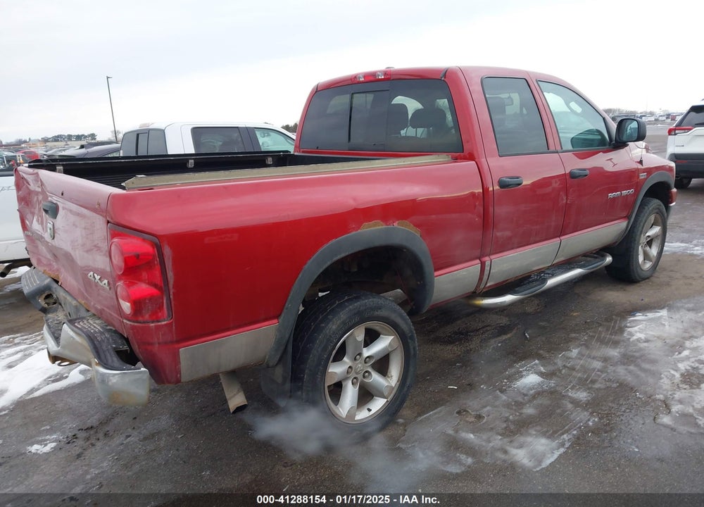 2007 DODGE RAM 1500 SLT/TRX4 OFF ROAD/SPORT VIN: 1D7HU18237S252462