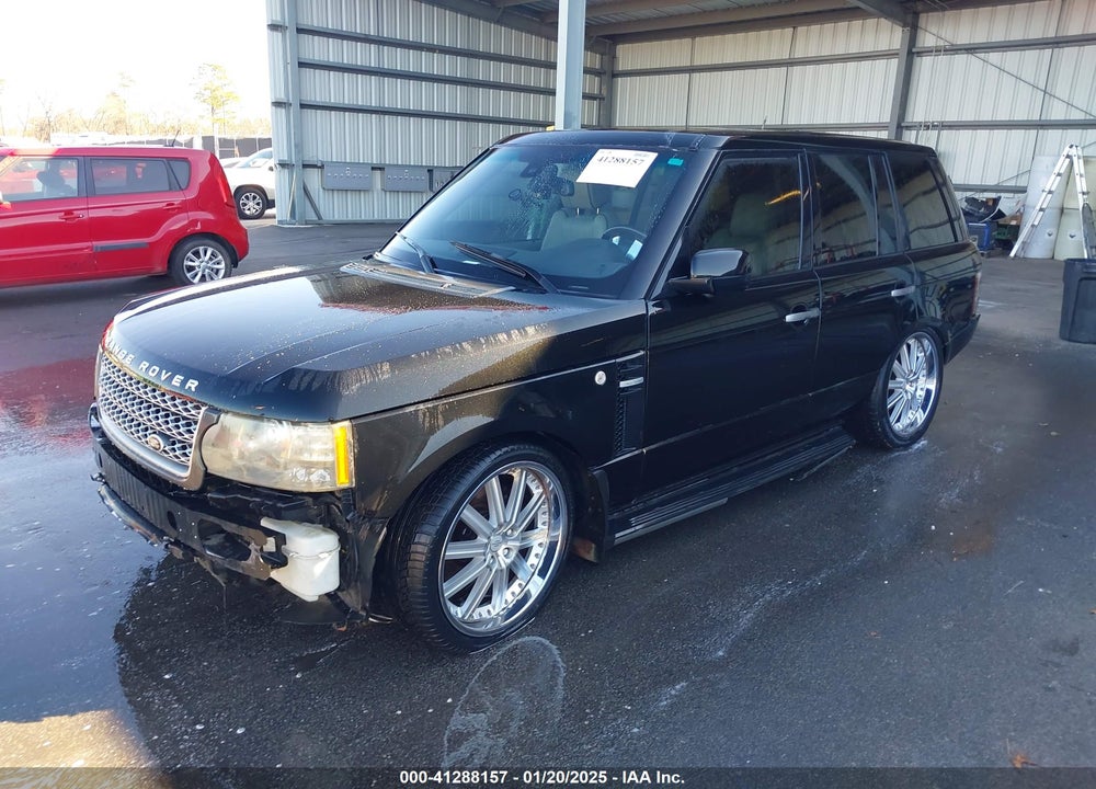 2010 LAND ROVER RANGE ROVER HSE LUX VIN: SALMF1D49AA317816