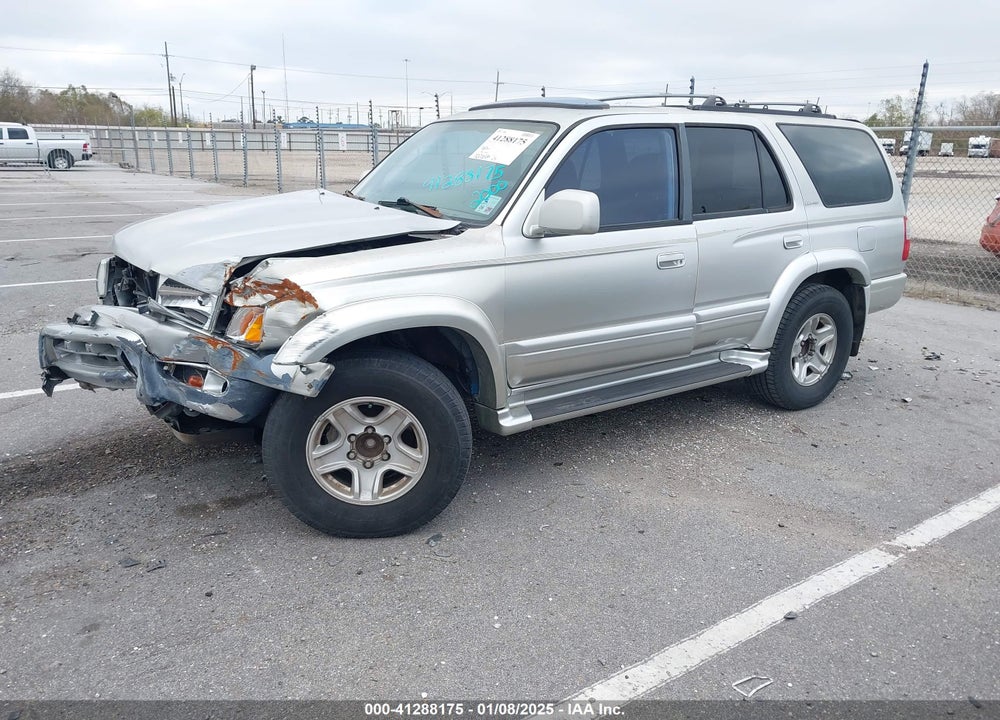 2000 TOYOTA 4RUNNER LIMITED V6 VIN: JT3GN87R9Y0147386