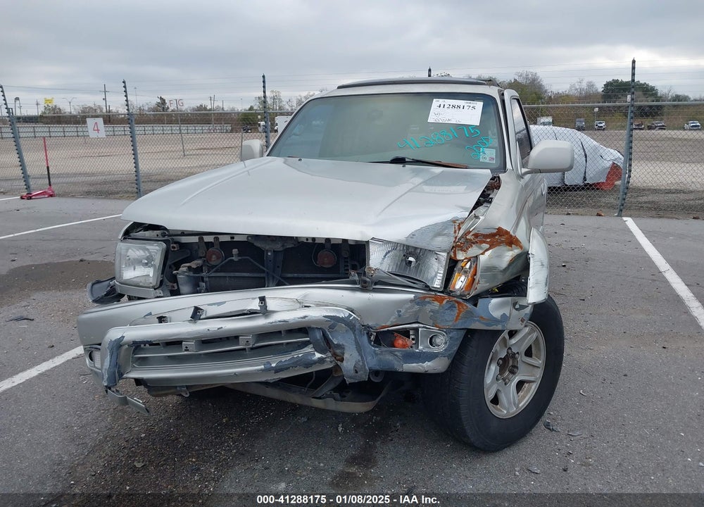 2000 TOYOTA 4RUNNER LIMITED V6 VIN: JT3GN87R9Y0147386