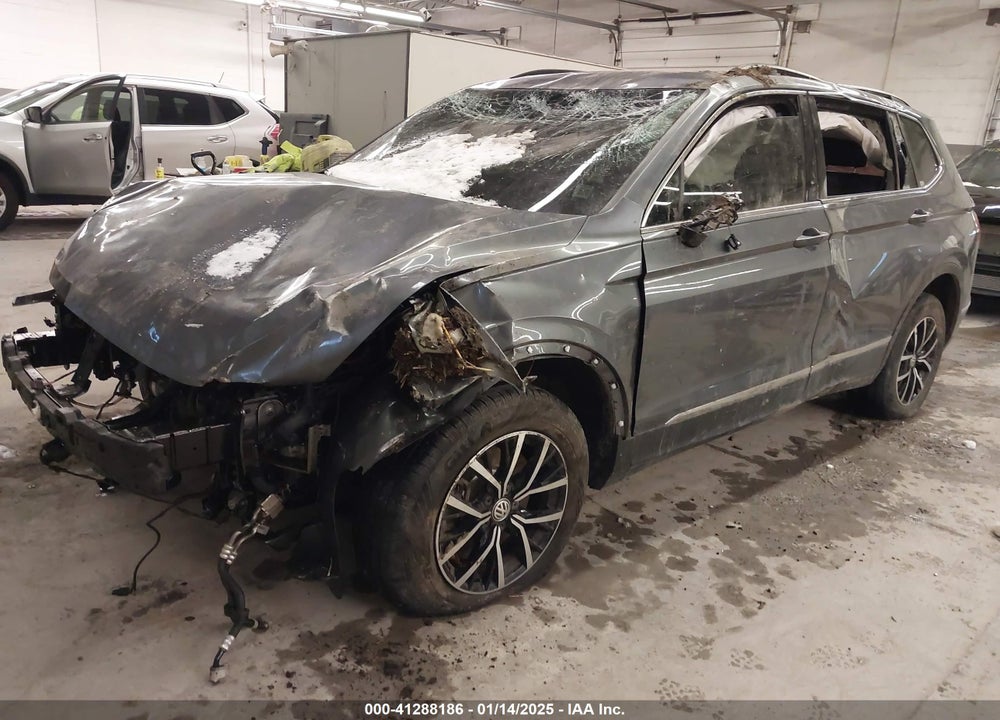 2021 VOLKSWAGEN TIGUAN 2.0T SE/2.0T SE R-LINE BLACK/2.0T SEL VIN: 3VV2B7AX4MM133968