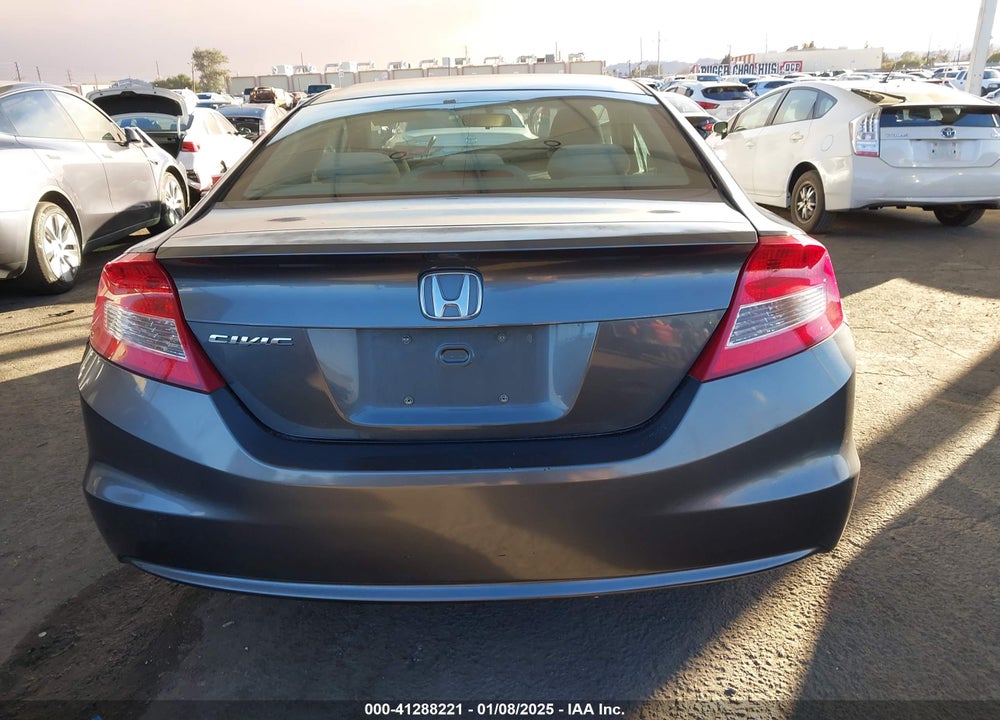2012 HONDA CIVIC VIN: 2HGFG3B54CH539822