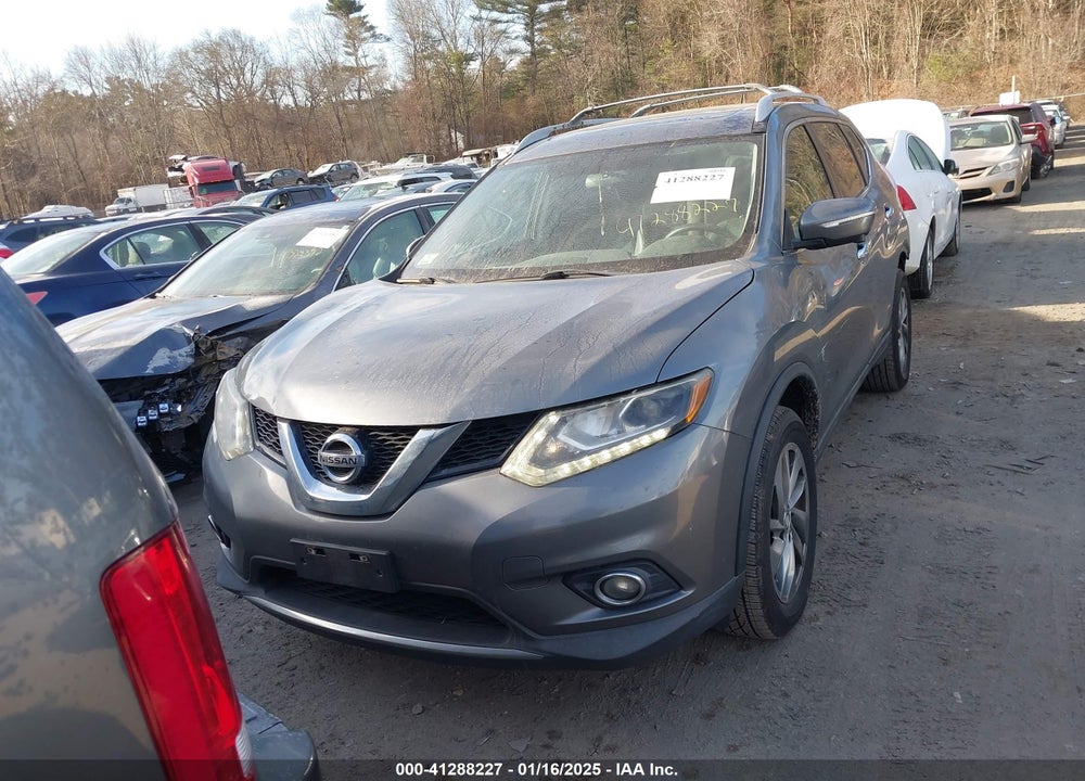 2015 NISSAN ROGUE SL VIN: 5N1AT2MV3FC860443