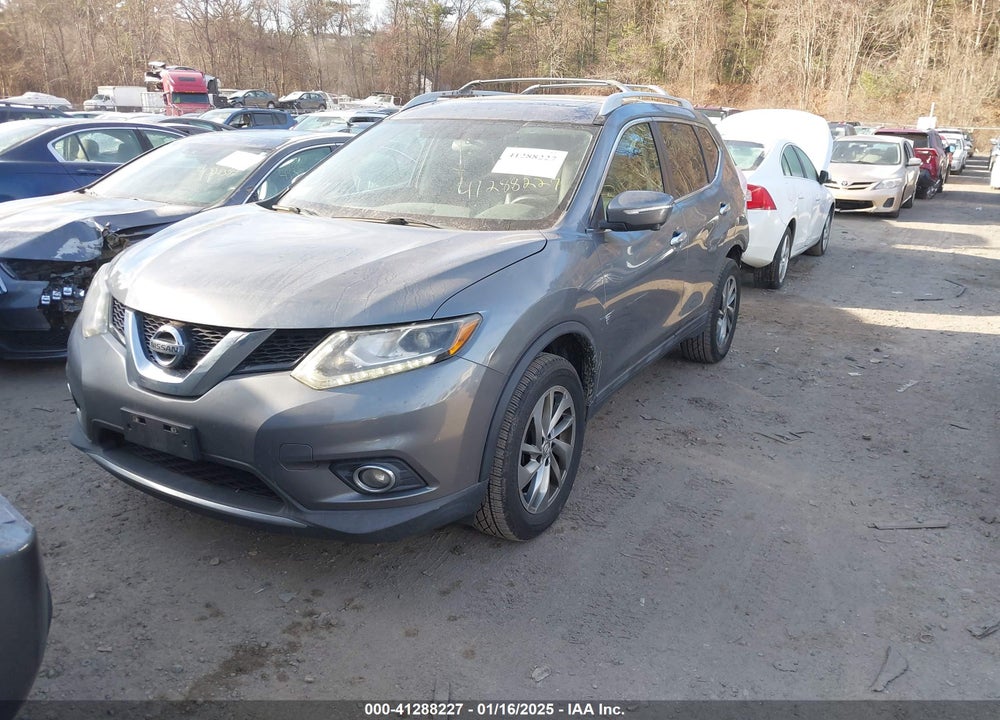 2015 NISSAN ROGUE SL VIN: 5N1AT2MV3FC860443
