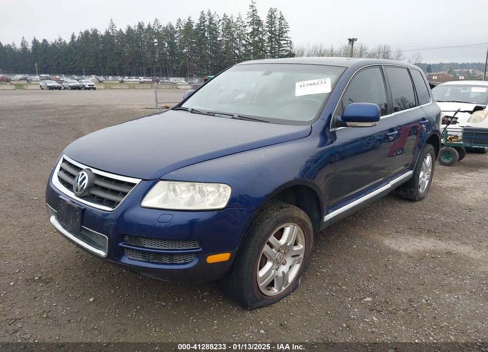 2005 VOLKSWAGEN TOUAREG V8 VIN: WVGZM77L05D076639