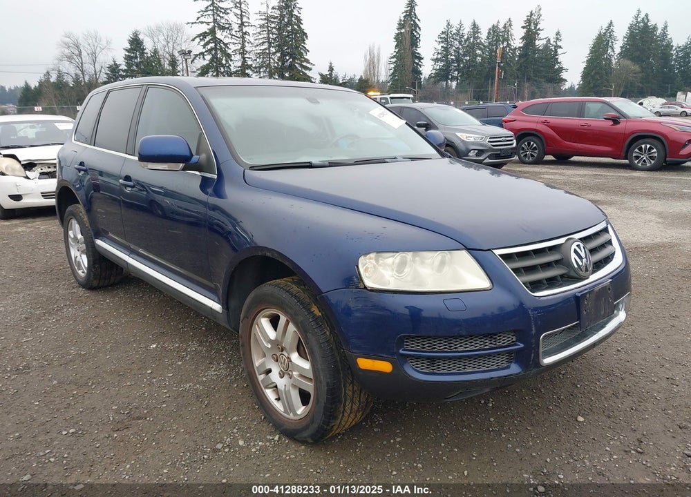 2005 VOLKSWAGEN TOUAREG V8 VIN: WVGZM77L05D076639