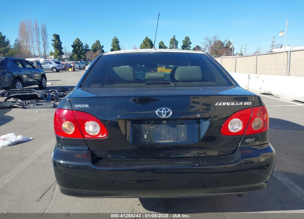 2005 TOYOTA COROLLA CE VIN: 2T1BR32E25C405654