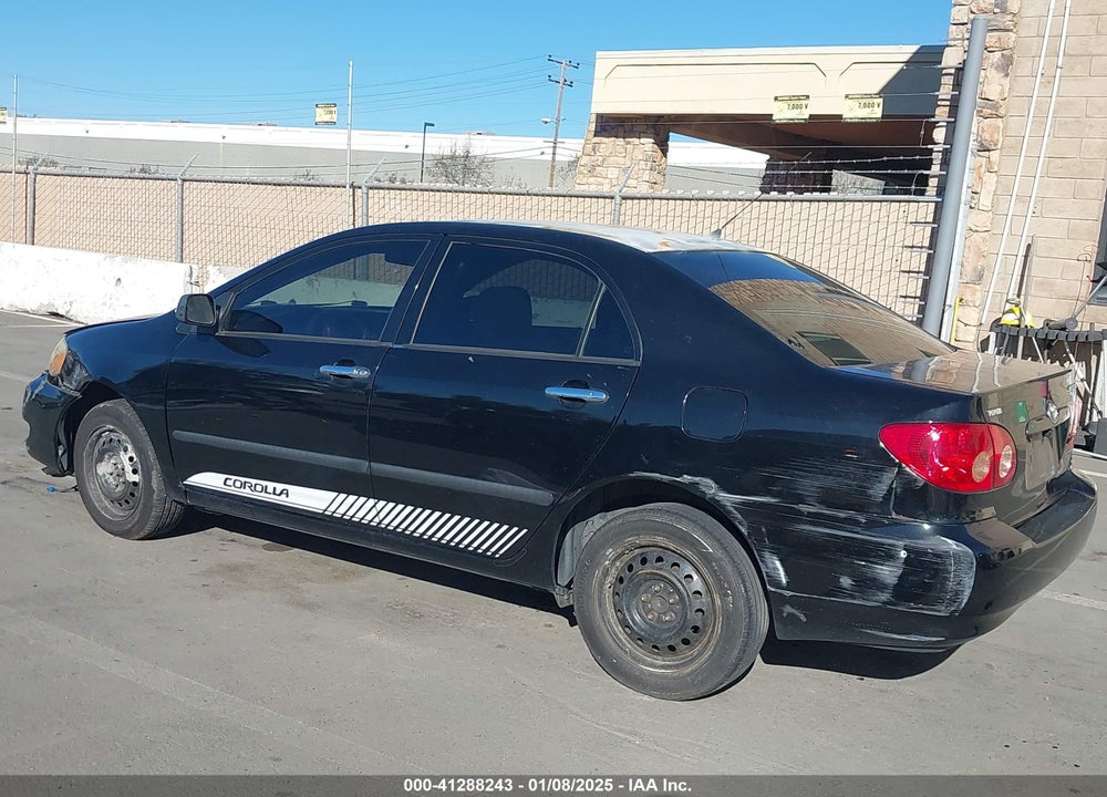 2005 TOYOTA COROLLA CE VIN: 2T1BR32E25C405654