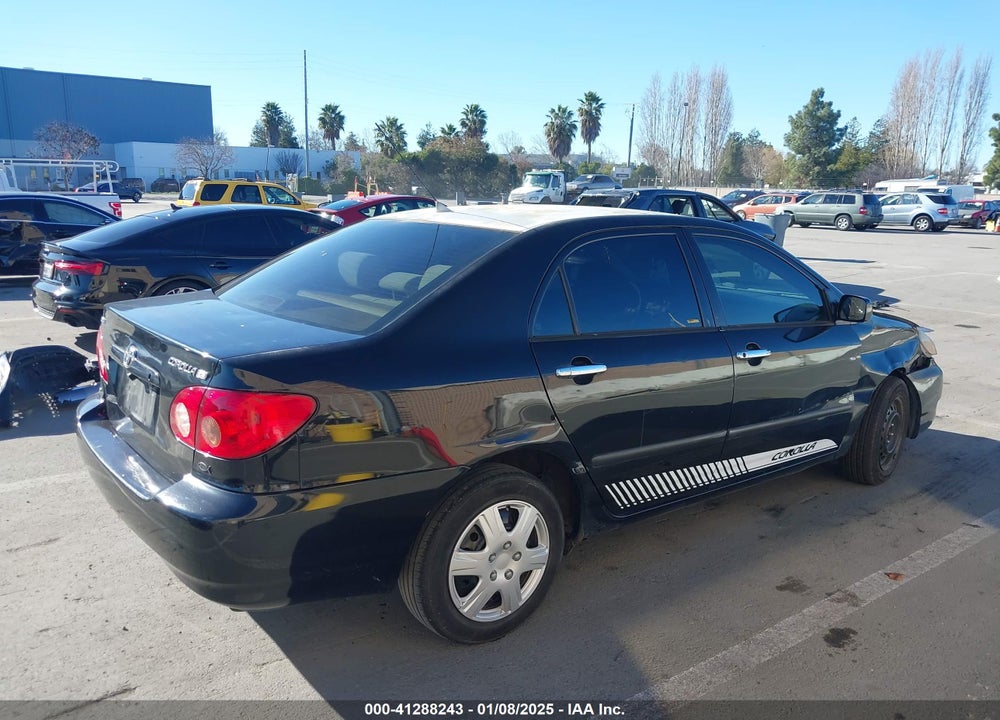 2005 TOYOTA COROLLA CE VIN: 2T1BR32E25C405654