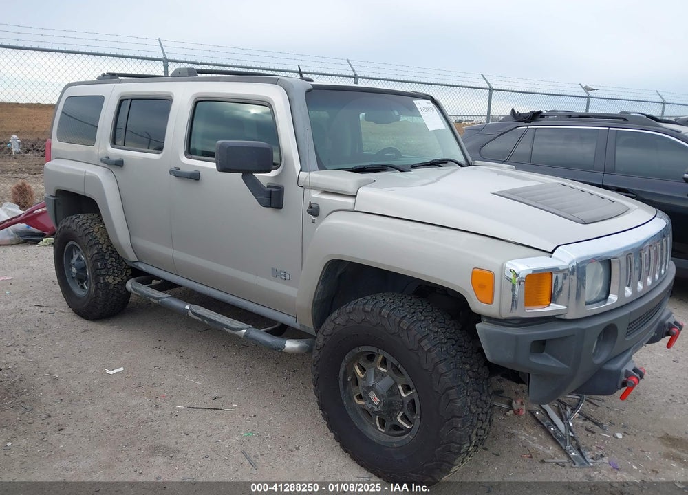 2007 HUMMER H3 SUV VIN: 5GTDN13E078187499