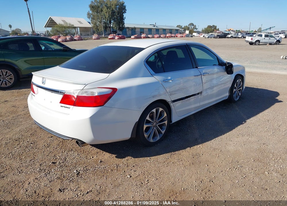 2013 HONDA ACCORD SPORT VIN: 1HGCR2F54DA205176