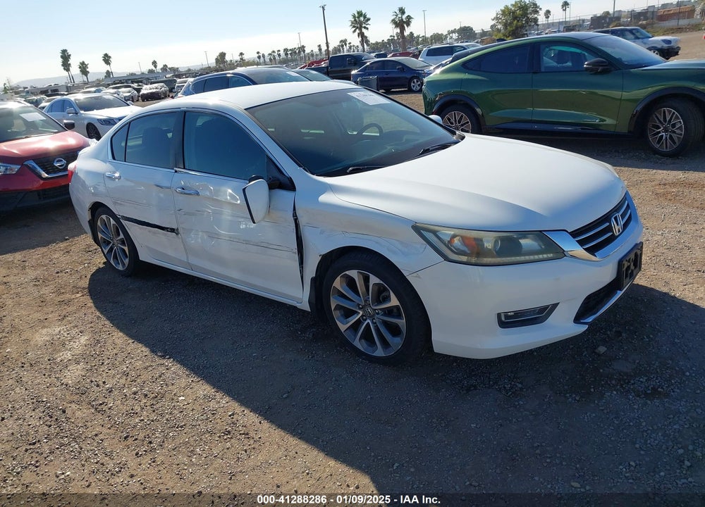 2013 HONDA ACCORD SPORT VIN: 1HGCR2F54DA205176