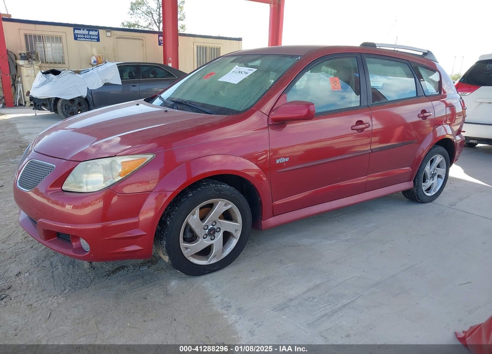 2007 PONTIAC VIBE VIN: 5Y2SL67837Z405211