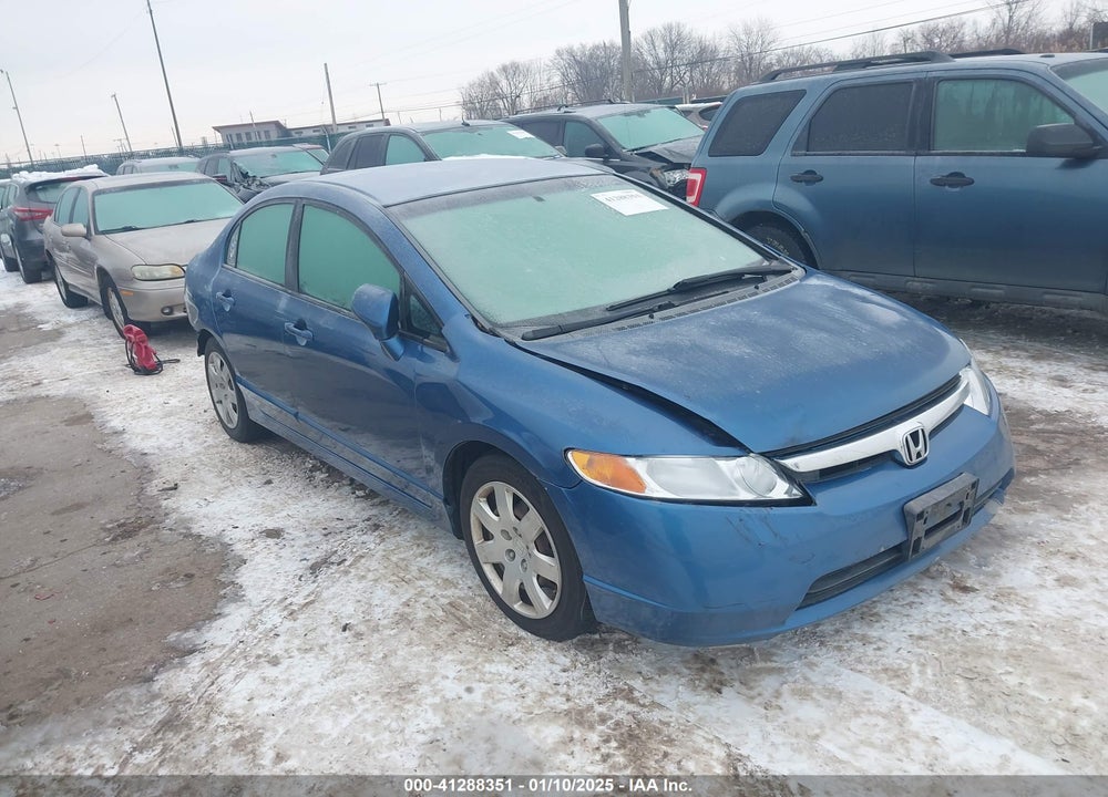 2007 HONDA CIVIC LX VIN: 1HGFA16567L138667