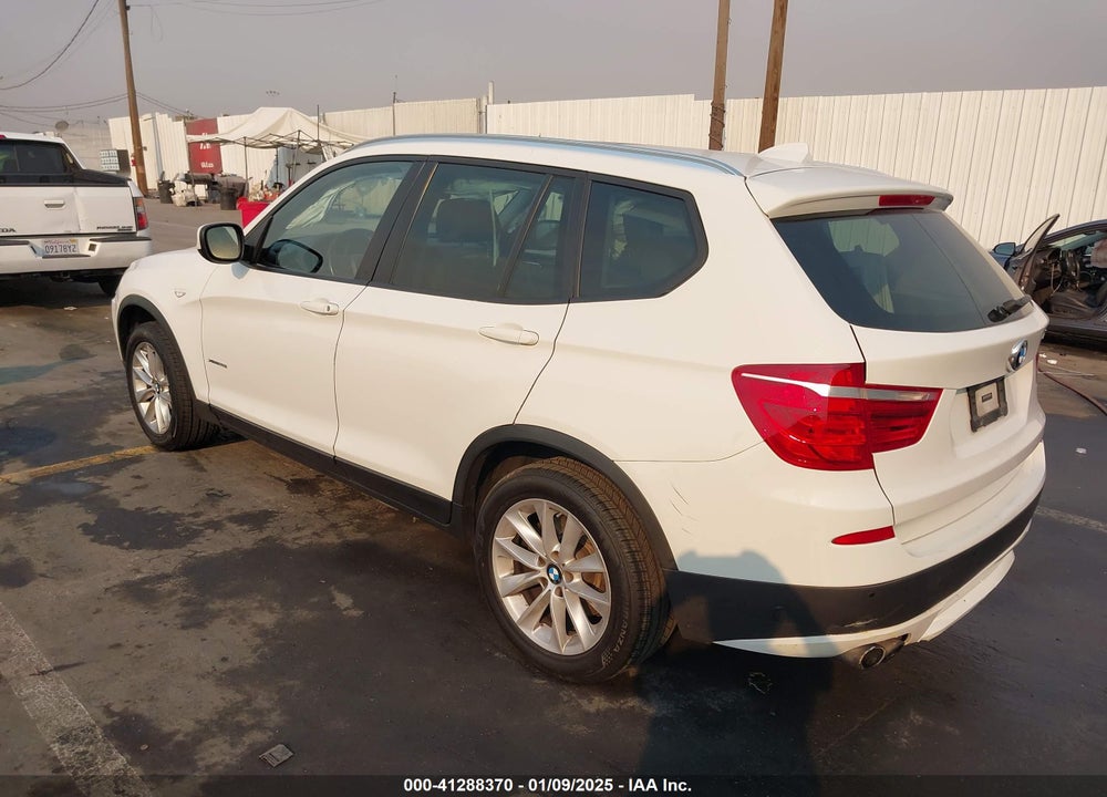 2013 BMW X3 XDRIVE28I VIN: 5UXWX9C55D0A13058