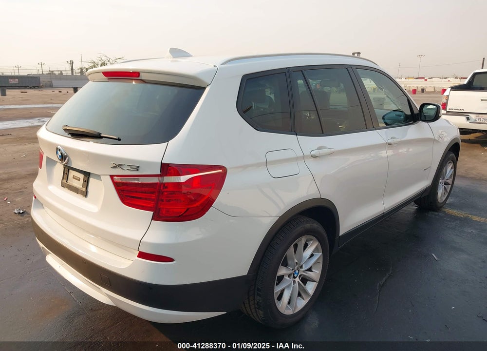 2013 BMW X3 XDRIVE28I VIN: 5UXWX9C55D0A13058