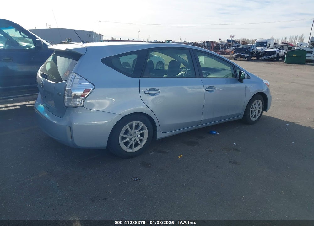 2013 TOYOTA PRIUS V TWO VIN: JTDZN3EU7D3246554