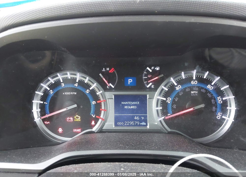 2015 TOYOTA 4RUNNER VIN: JTEBU5JRXF5250652